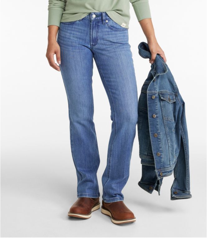 Women's BeanFlex? Jeans, Mid-Rise Bootcut - LLBeanoutlets