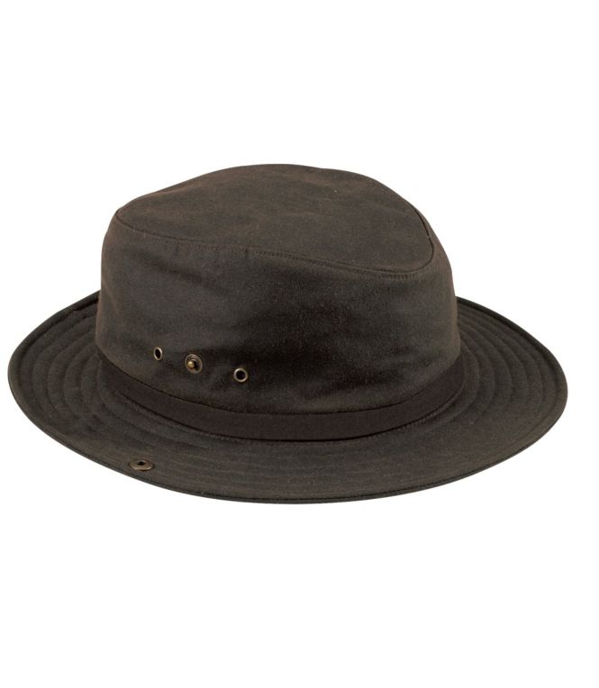Adults' Waxed-Cotton Packer Hat - LLBeanoutlets