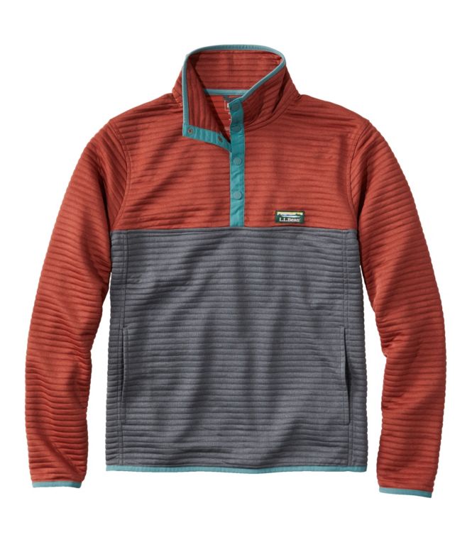 Men's Airlight Knit Pullover, Colorblock - LLBeanoutlets