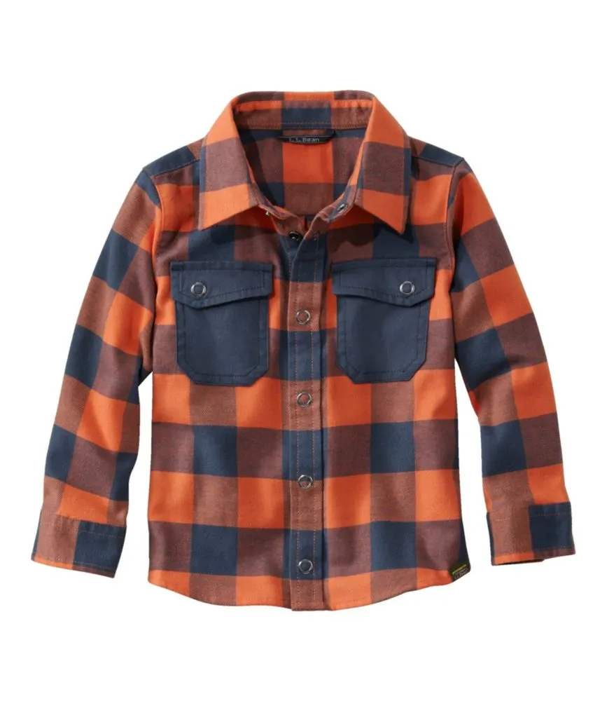 Toddlers' BeanFlex All-Season Flannel Shirt - LLBeanoutlets