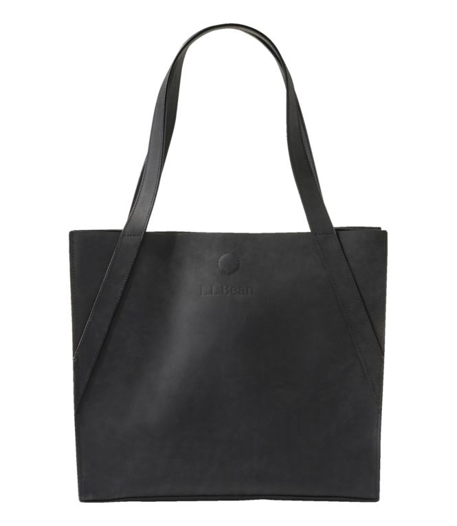Stonington Full-Grain Leather Tote - LLBeanoutlets
