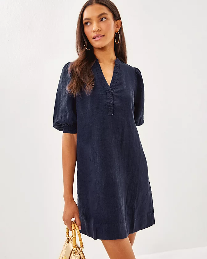 Mialeigh Linen Dress - LLBeanoutlets