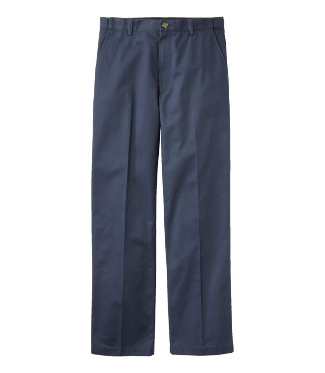Men's Wrinkle-Free Double L? Chinos, Natural Fit, Hidden Comfort, Plain Front - LLBeanoutlets