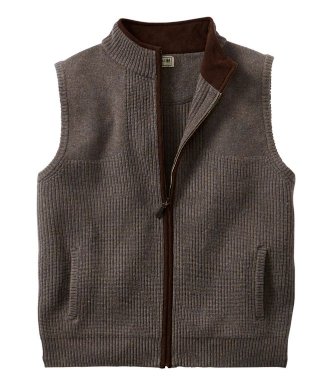 Men's Waterfowl Sweater Vest - LLBeanoutlets