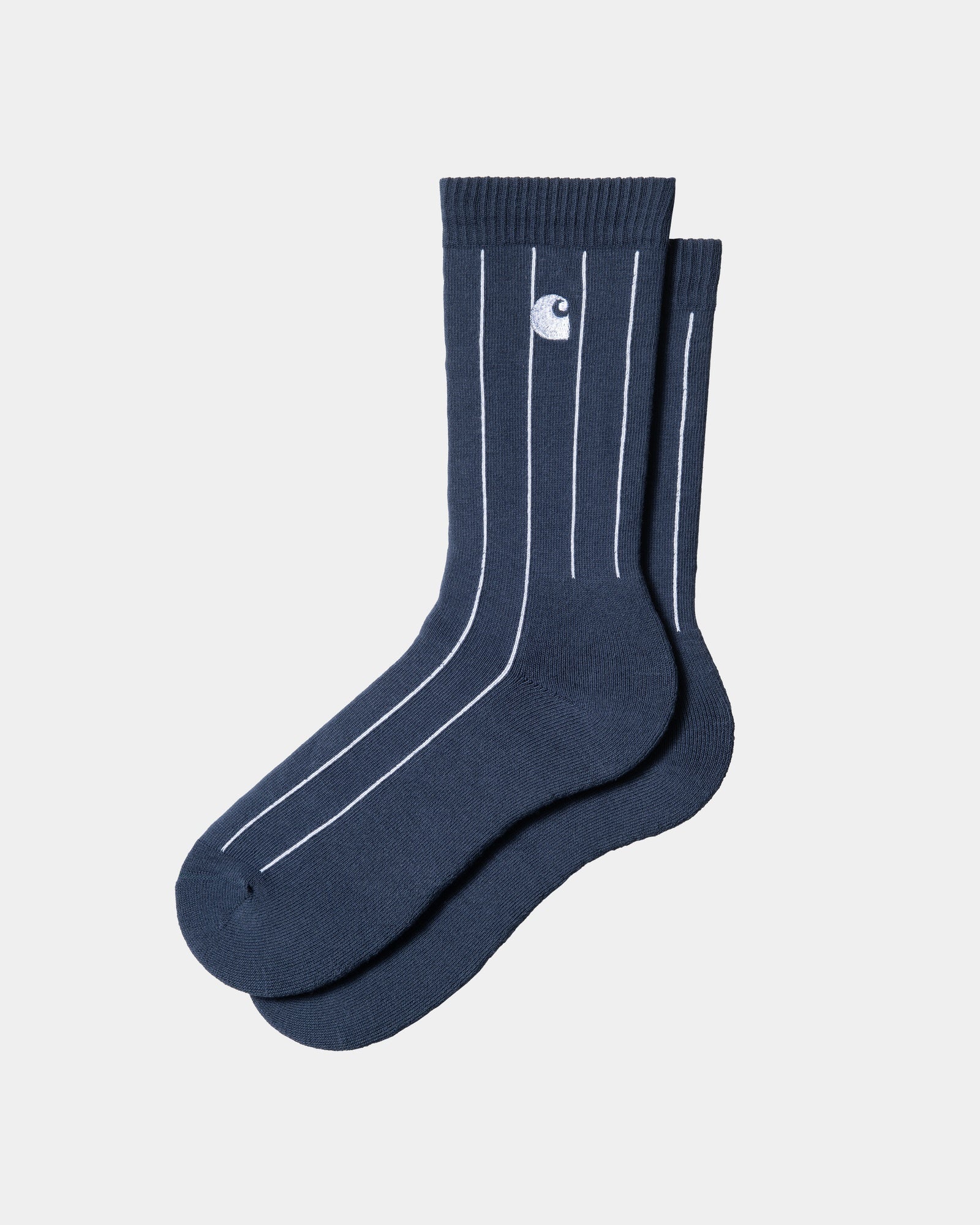 Orlean Stripe Socks | Blue / White - LLBeanoutlets