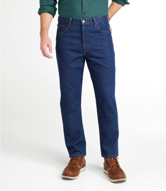 Men's Double L® Jeans, Natural Fit, Straight Leg - LLBeanoutlets
