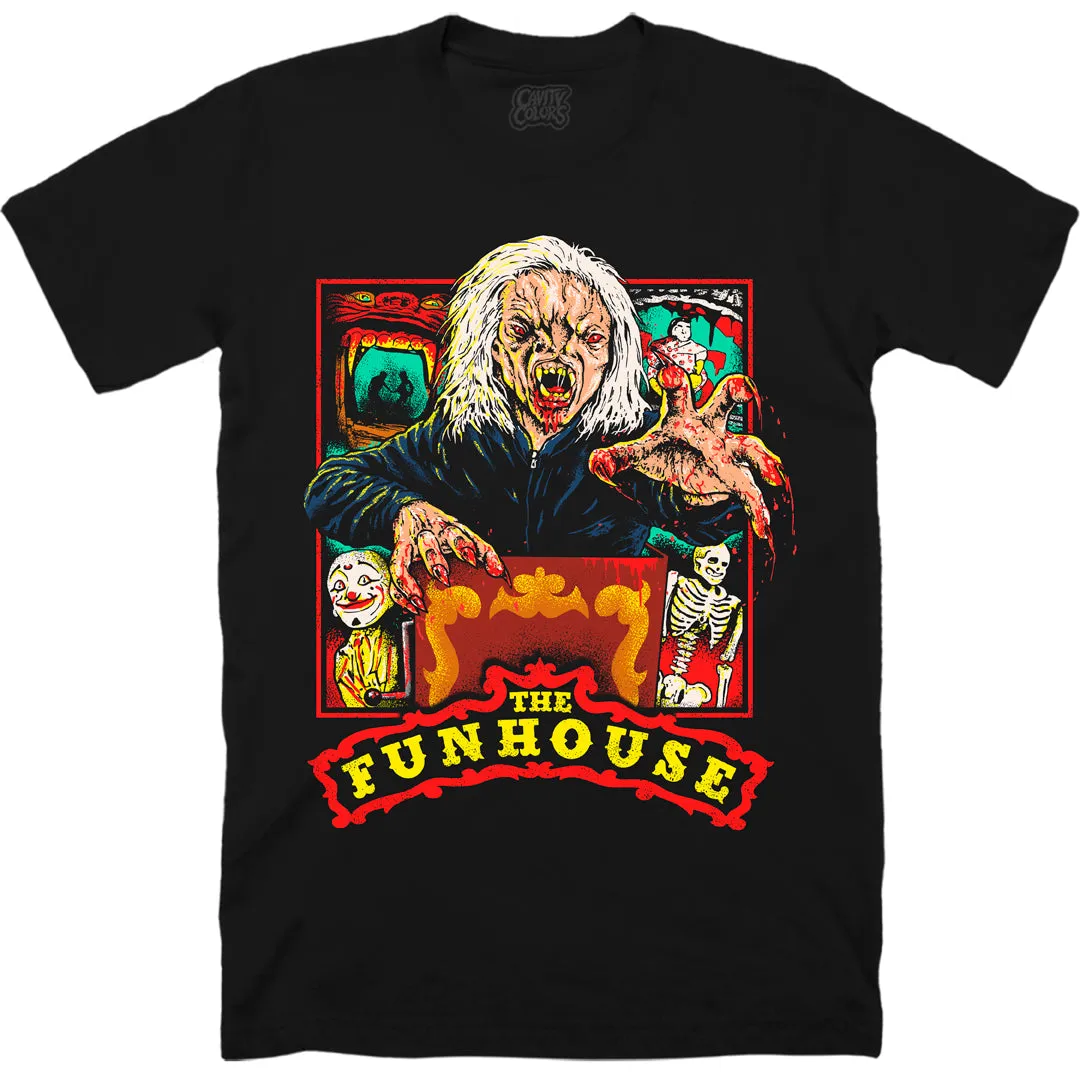 THE FUNHOUSE: RETRO HORROR - T-SHIRT - LLBeanoutlets