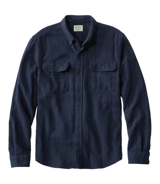 Men's 1912 Field Flannel Shirt, Slightly Fitted Untucked Fit - LLBeanoutlets