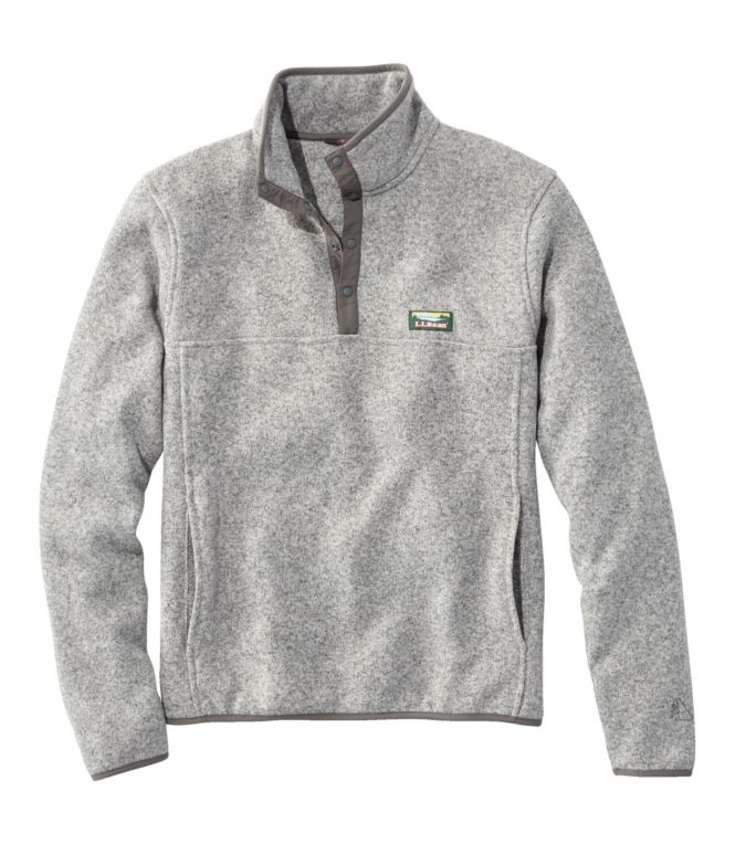 Men's L.L.Bean Sweater Fleece Pullover - LLBeanoutlets