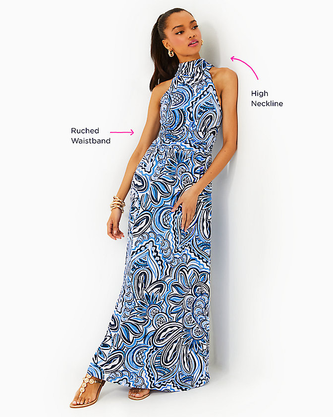 Wyota Halter Maxi Dress - LLBeanoutlets