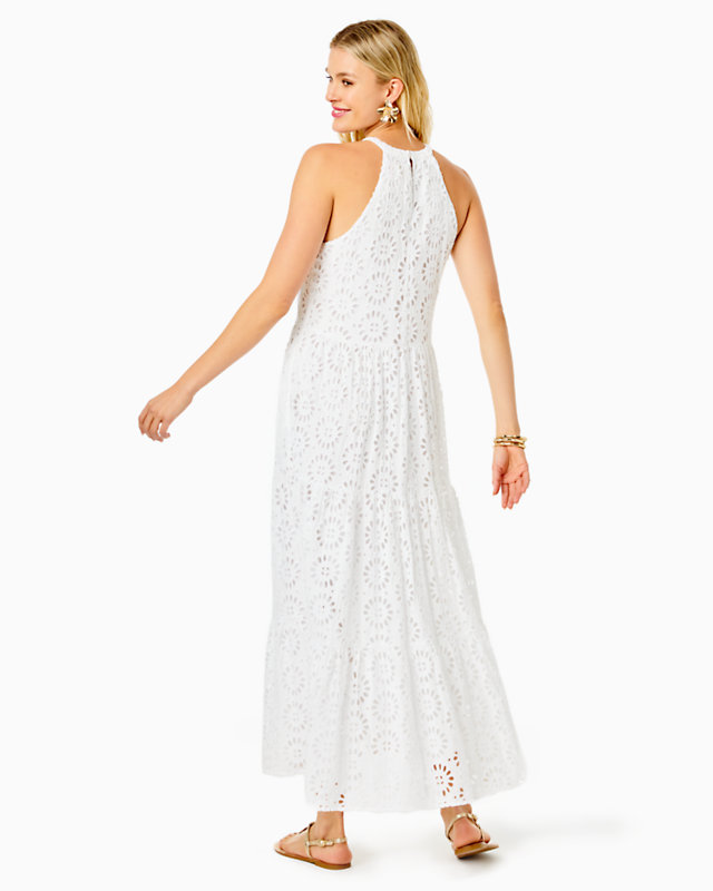 Beccalyn Eyelet Maxi Dress - LLBeanoutlets