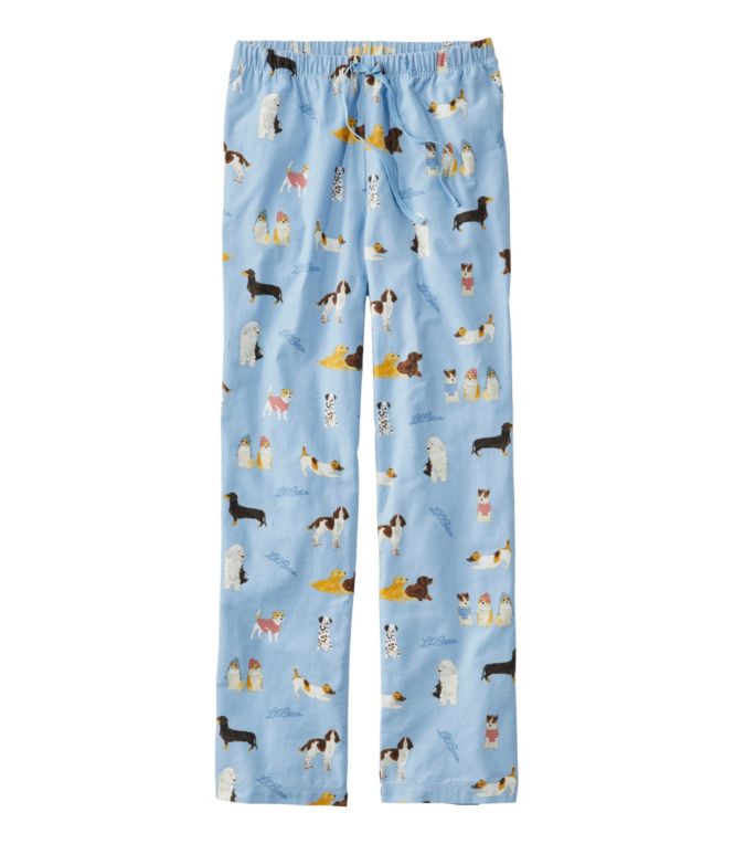 Women's L.L.Bean Flannel Sleep Pants, Print - LLBeanoutlets