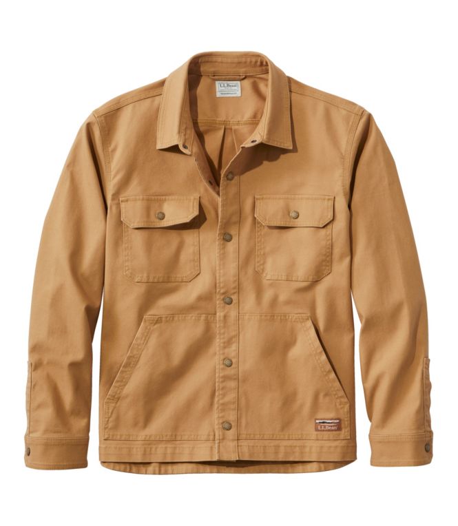 Men's BeanBuilt Canvas Shirt Jac - LLBeanoutlets