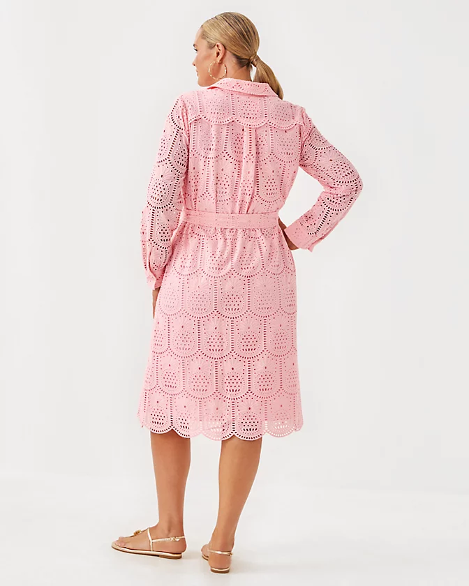 Eira Midi Shirtdress - LLBeanoutlets
