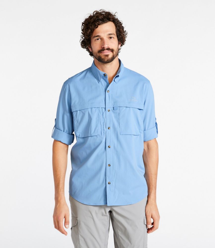 Men's Tropicwear Shirt, Long-Sleeve - LLBeanoutlets