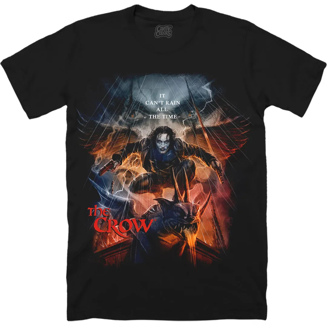 THE CROW: IT CAN'T RAIN ALL THE TIME - T-SHIRT - LLBeanoutlets