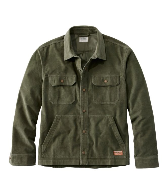 Men's BeanBuilt Corduroy Shirt Jac - LLBeanoutlets