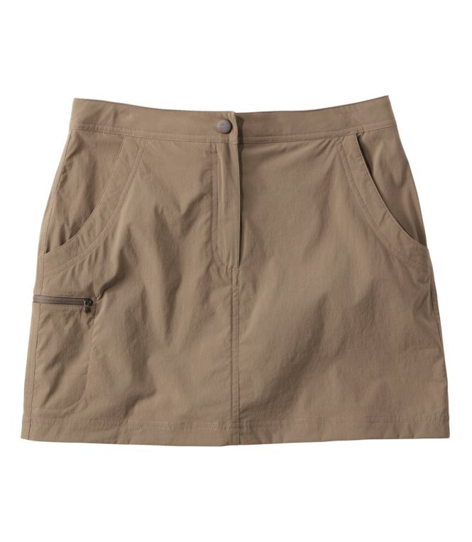 Women's Water-Repellent Comfort Trail Skort, Mid-Rise - LLBeanoutlets