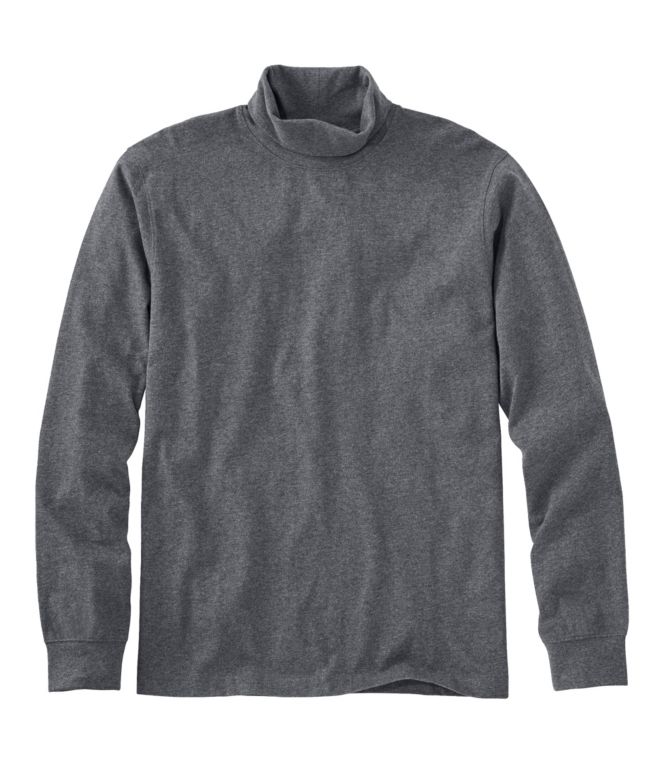Men's Carefree Unshrinkable Turtleneck - LLBeanoutlets