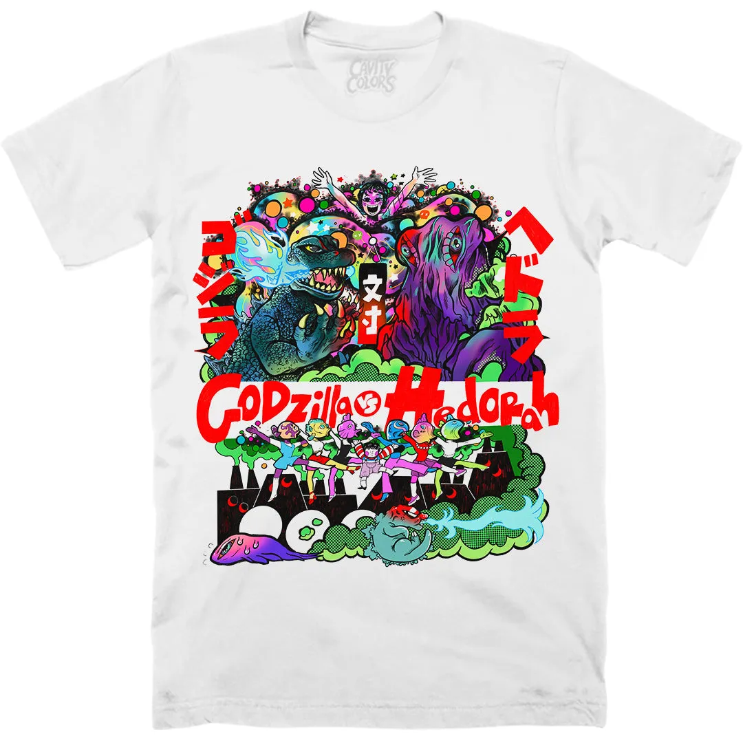 GODZILLA VS. HEDORAH: RETURN THE SUN! - T-SHIRT (BRIGHT WHITE) - LLBeanoutlets