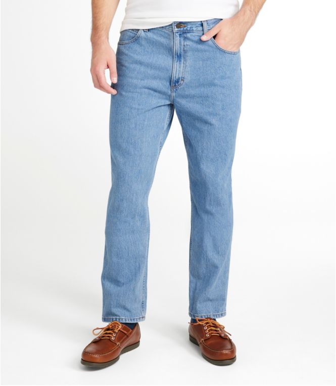 Men's Double L® Jeans, Natural Fit, Straight Leg - LLBeanoutlets