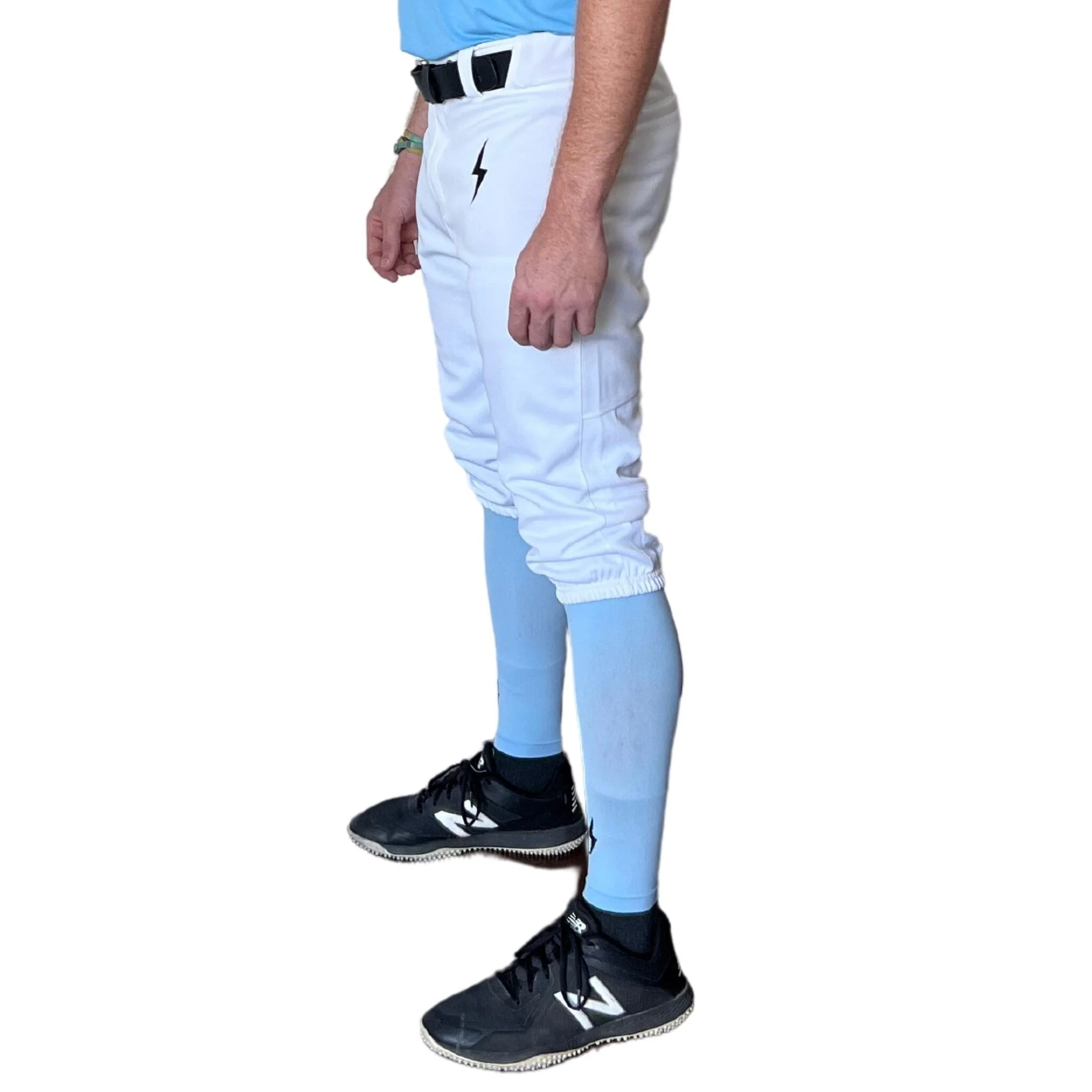 BRUCE BOLT Premium Pro Baseball Knicker - WHITE - LLBeanoutlets