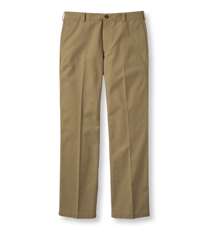 Men's Wrinkle-Free Double L? Chinos, Standard Fit, Plain Front - LLBeanoutlets
