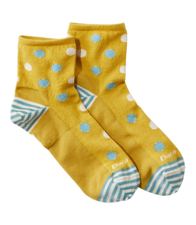 Women's Darn Tough Shorty Dottie Lightweight Quarter-Crew Sock - LLBeanoutlets