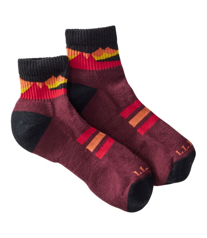 Adults' Katahdin Hiker Socks, 1/4 Crew - LLBeanoutlets