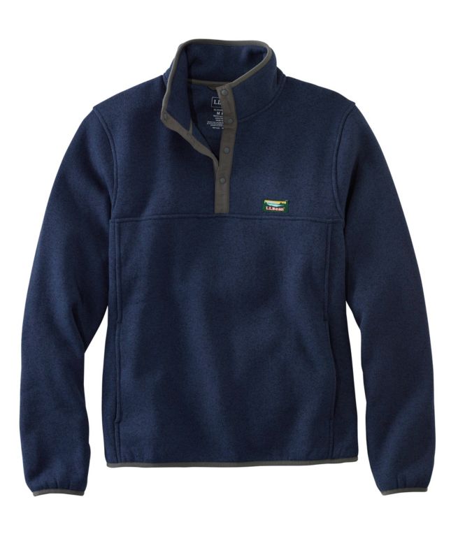 Men's L.L.Bean Sweater Fleece Pullover - LLBeanoutlets