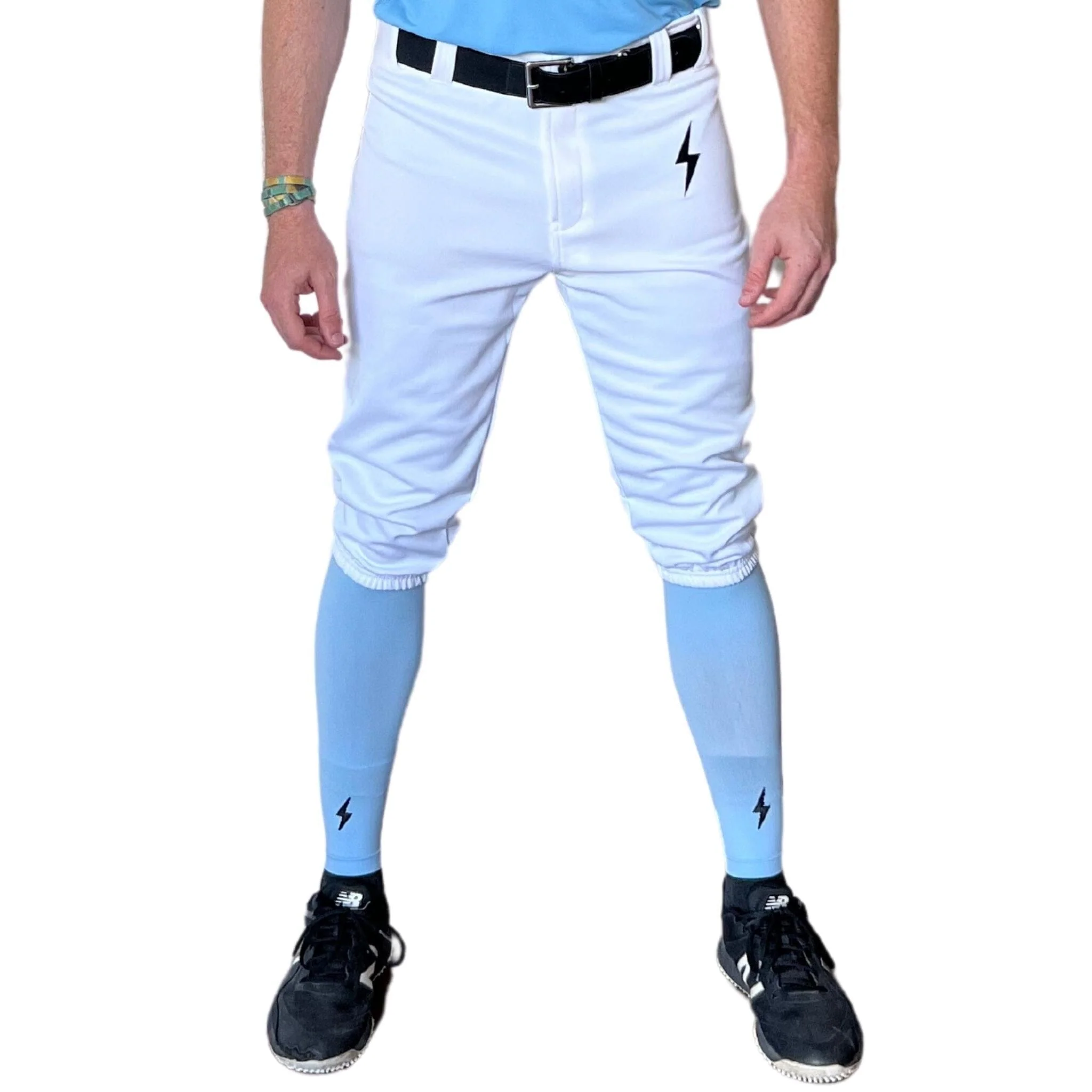 BRUCE BOLT Premium Pro Baseball Knicker - WHITE - LLBeanoutlets