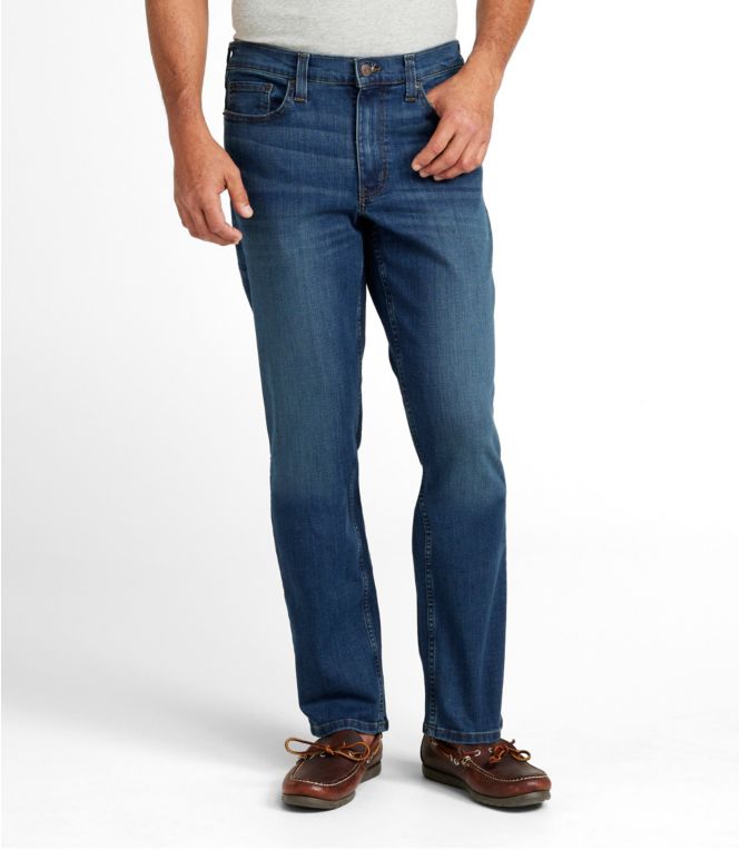 Men's BeanFlex® Jeans, Standard Athletic Fit, Straight Leg - LLBeanoutlets