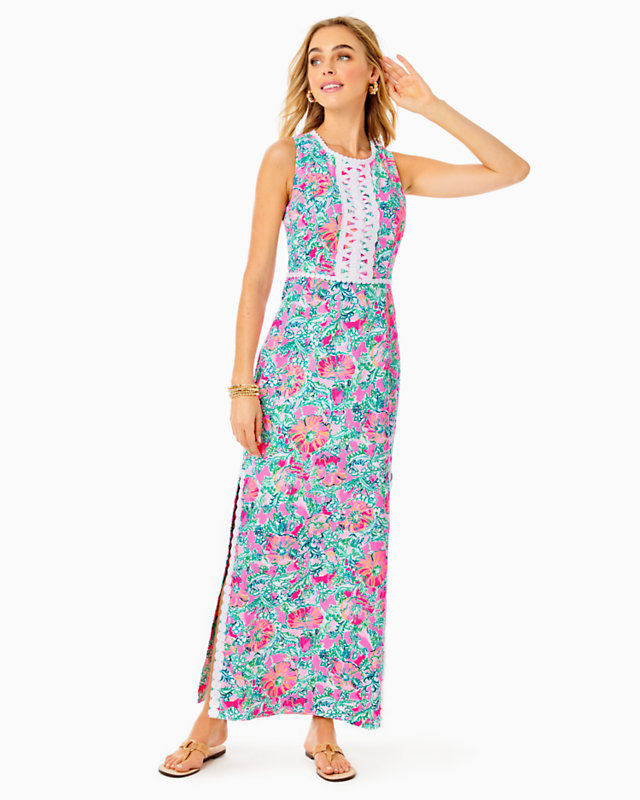 Ashler Maxi Shift Dress - LLBeanoutlets