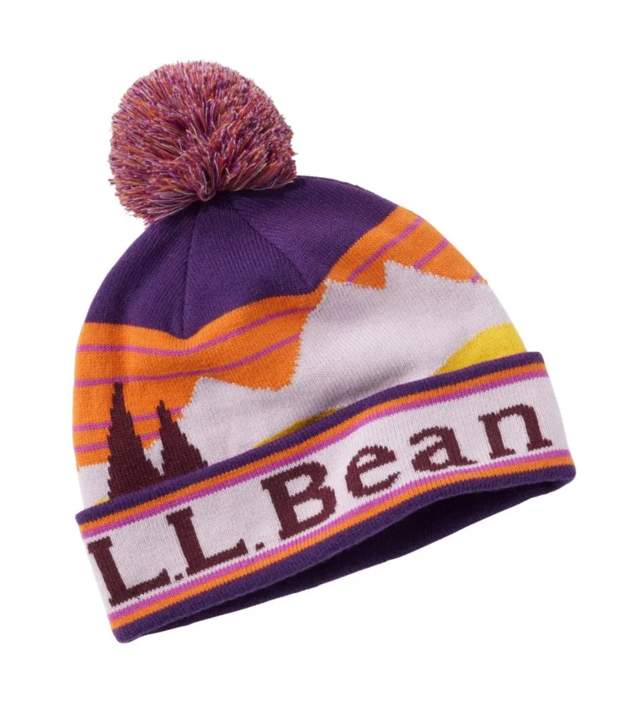 Toddlers' L.L.Bean Pom Hat - LLBeanoutlets
