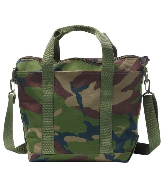 Zip Hunter's Tote Bag With Strap, Camo - LLBeanoutlets