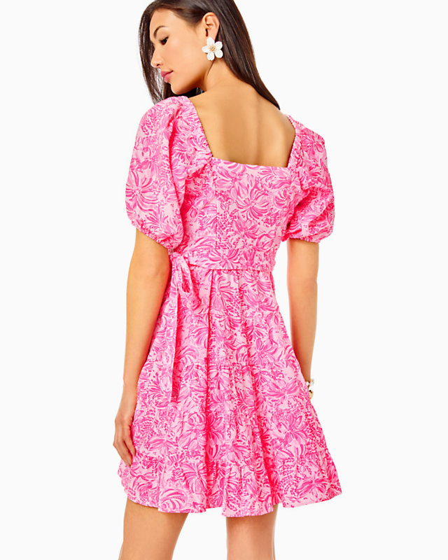 Iralee Linen Wrap Dress - LLBeanoutlets