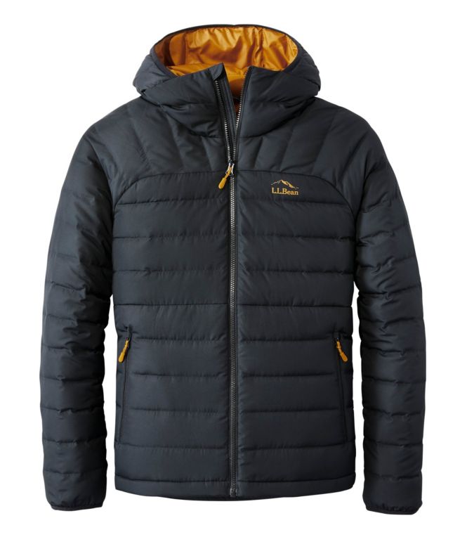 Men's Bean's Down Hooded Jacket - LLBeanoutlets