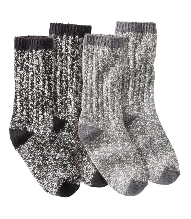 Adults' Cotton Ragg Sock, 2-Pack - LLBeanoutlets