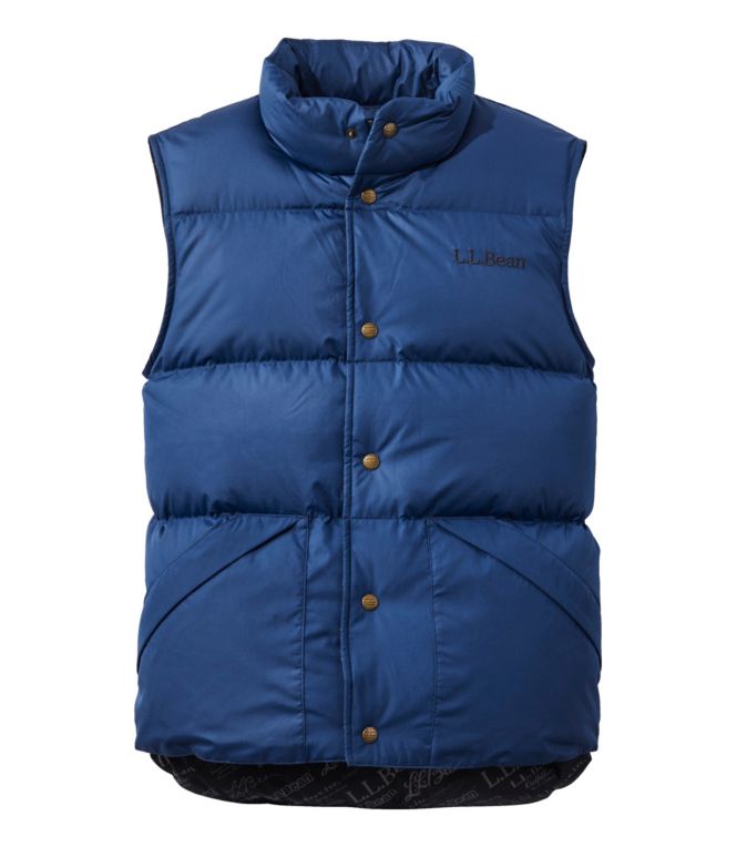 Adults' Bean's Trail Model Down Vest '82 - LLBeanoutlets