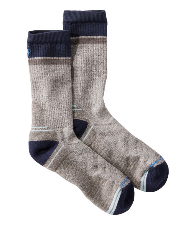 Men's Smartwool Hike Light Cushion Winding Trail Socks, Crew - LLBeanoutlets