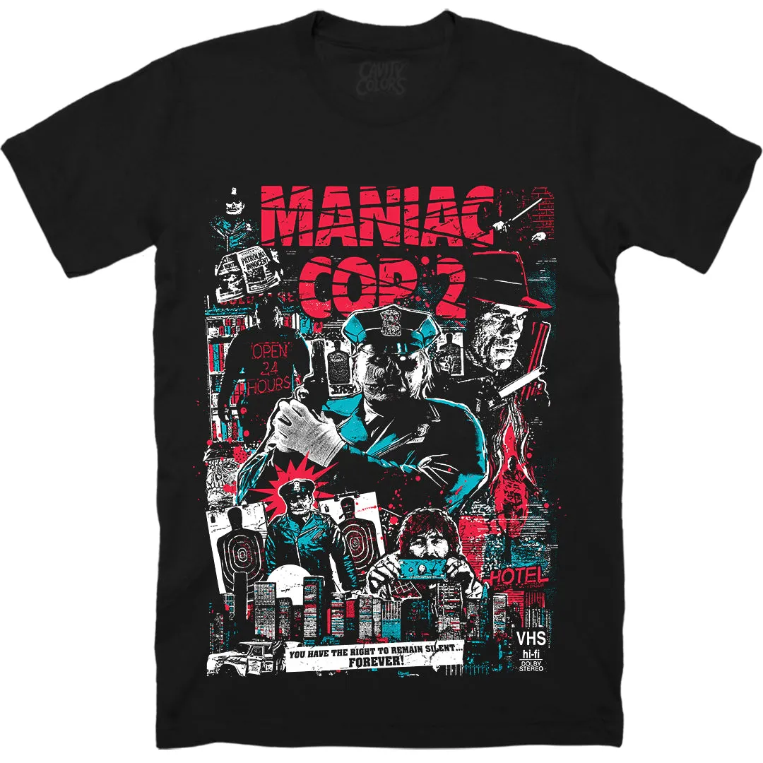MANIAC COP 2: YOU CAN'T KILL THE DEAD - T-SHIRT - LLBeanoutlets