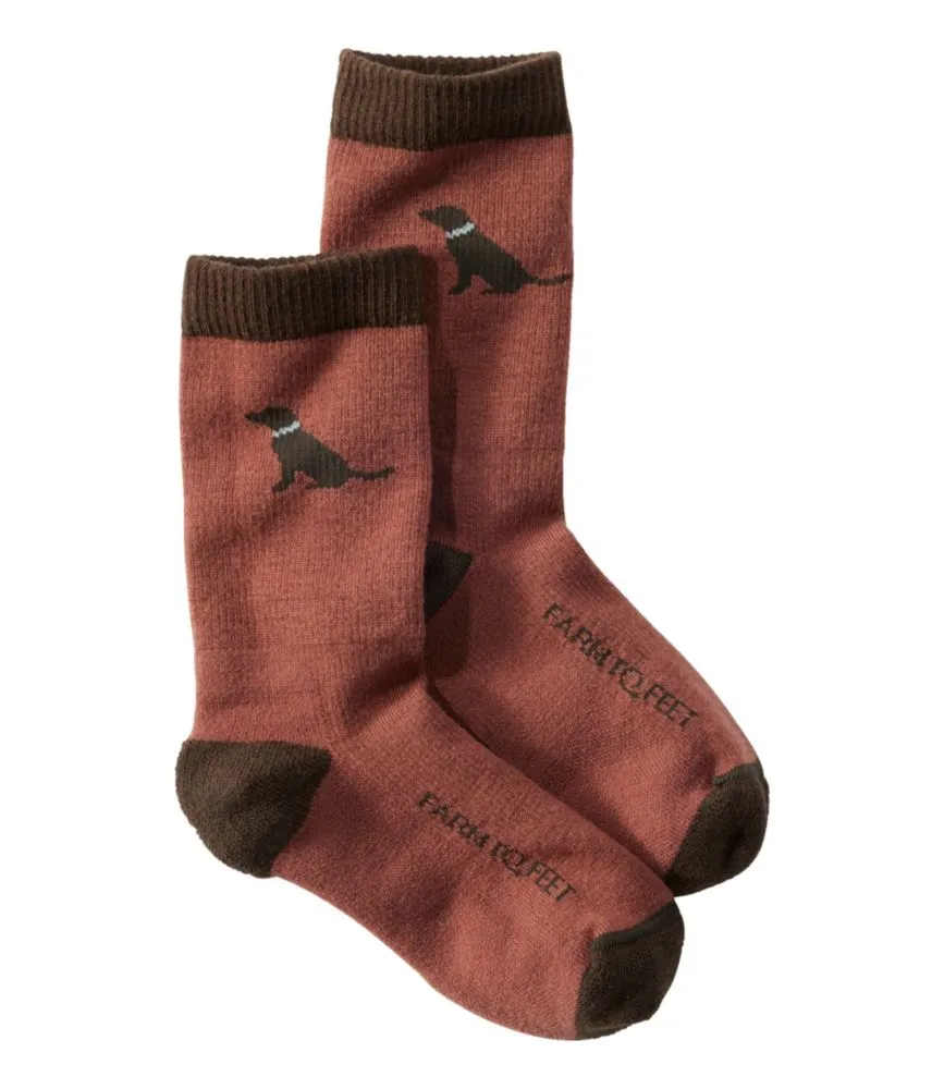 Kids' Farm to Feet Sunderland Crew Socks - LLBeanoutlets