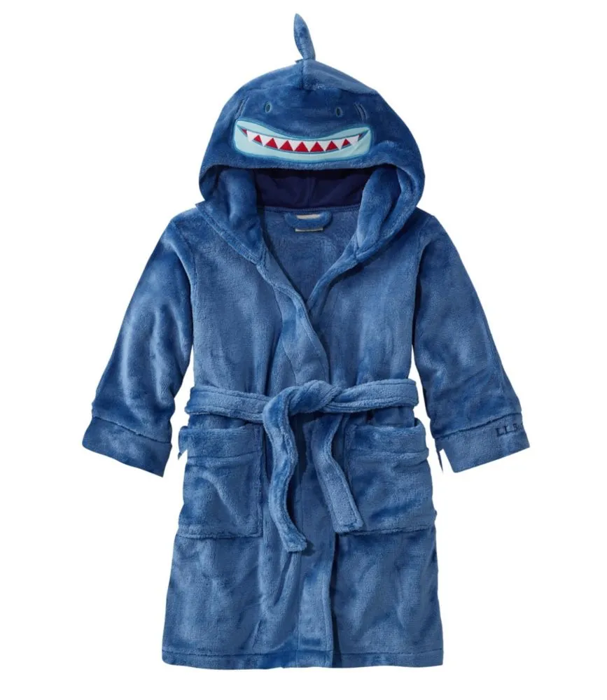 Toddlers' Cozy Animal Robe, Hooded - LLBeanoutlets