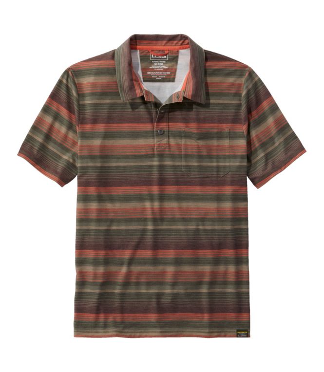 Men's Everyday SunSmart? Polo 2.0, Short-Sleeve Stripe - LLBeanoutlets