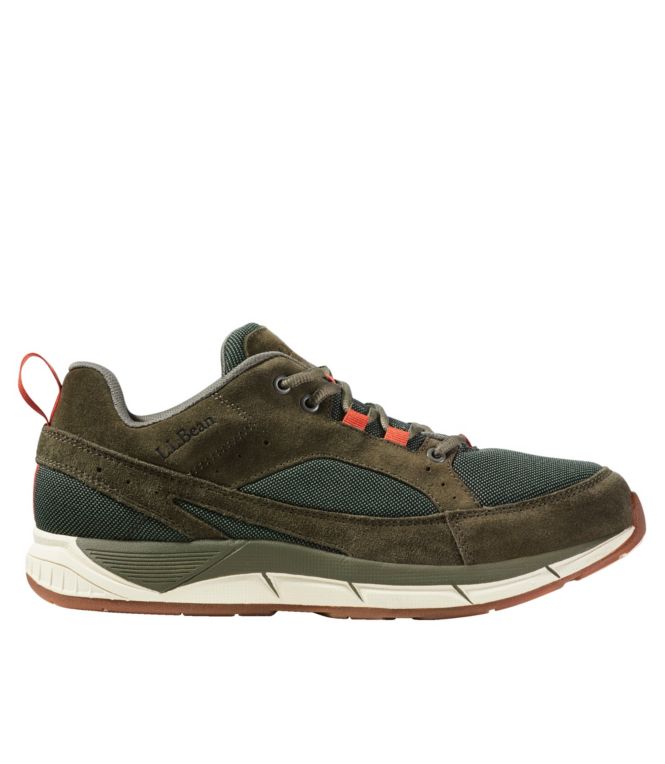 Men's Bean's Comfort Fitness Walking Shoes, Suede Mesh - LLBeanoutlets