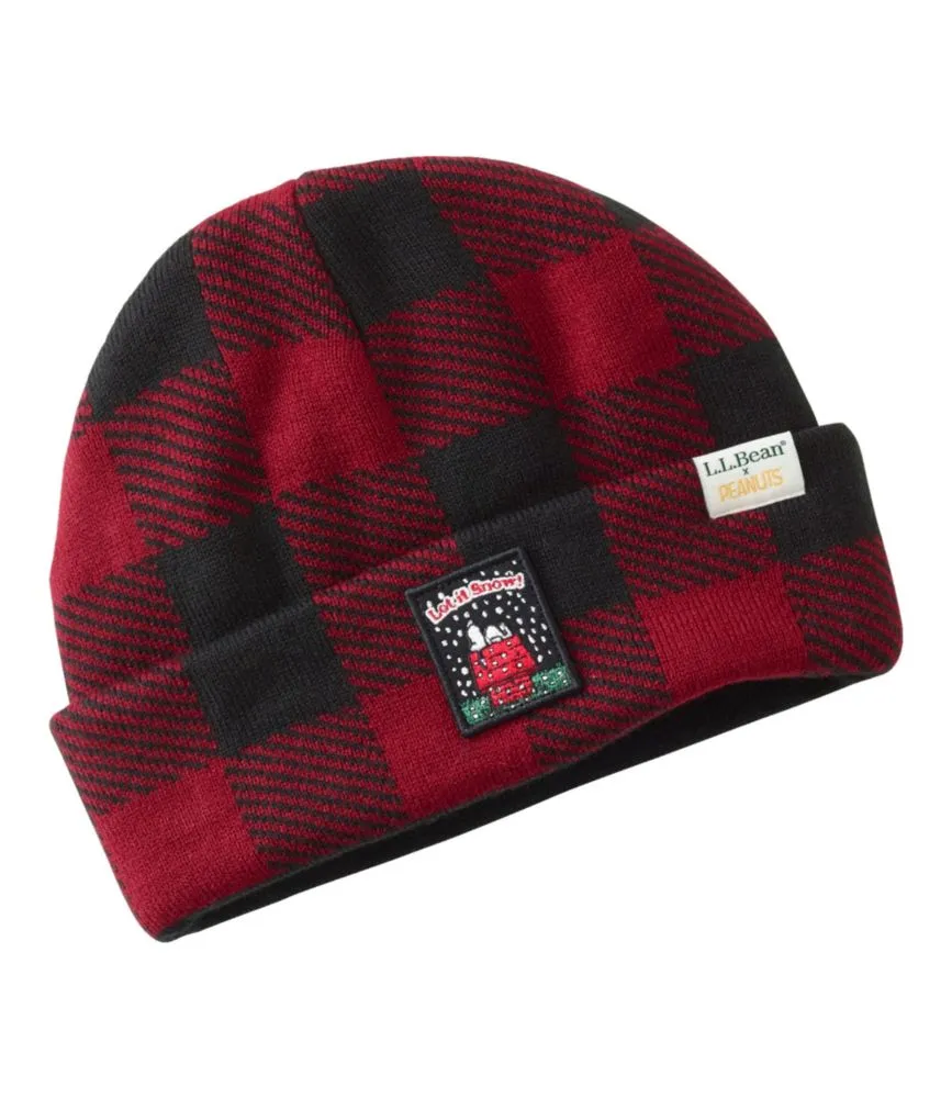 Kids' L.L.Bean X Peanuts Print Beanie - LLBeanoutlets