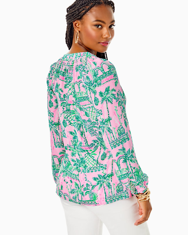 Elsa Silk Top - LLBeanoutlets