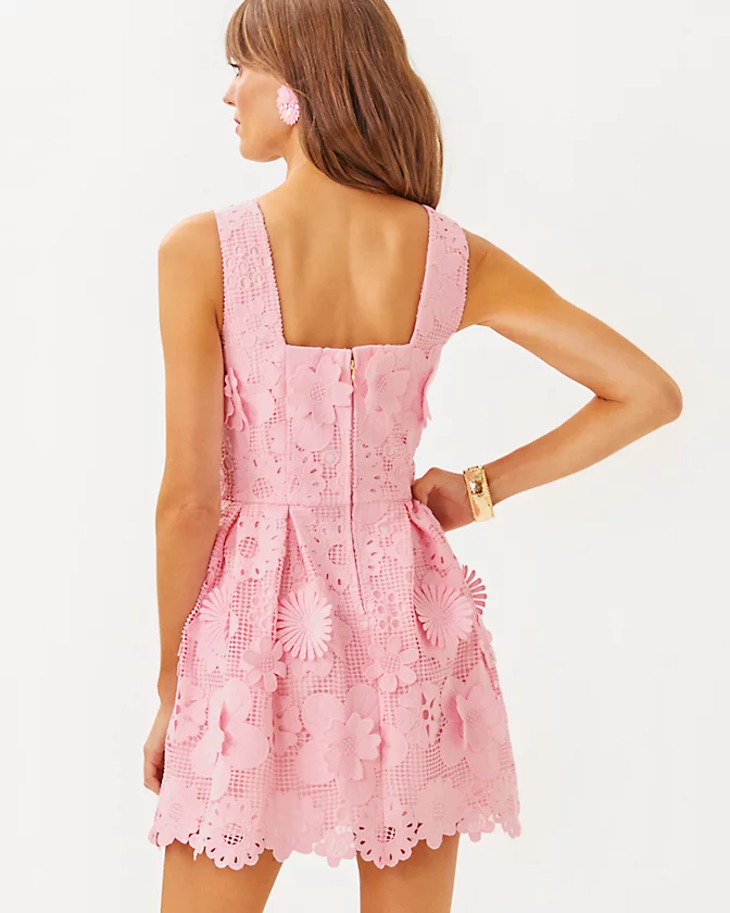 Cindy Skirted Lace Romper - LLBeanoutlets