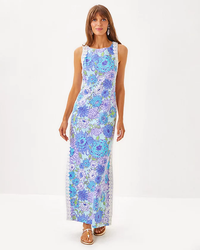 Marleigh Maxi Shift Dress - LLBeanoutlets
