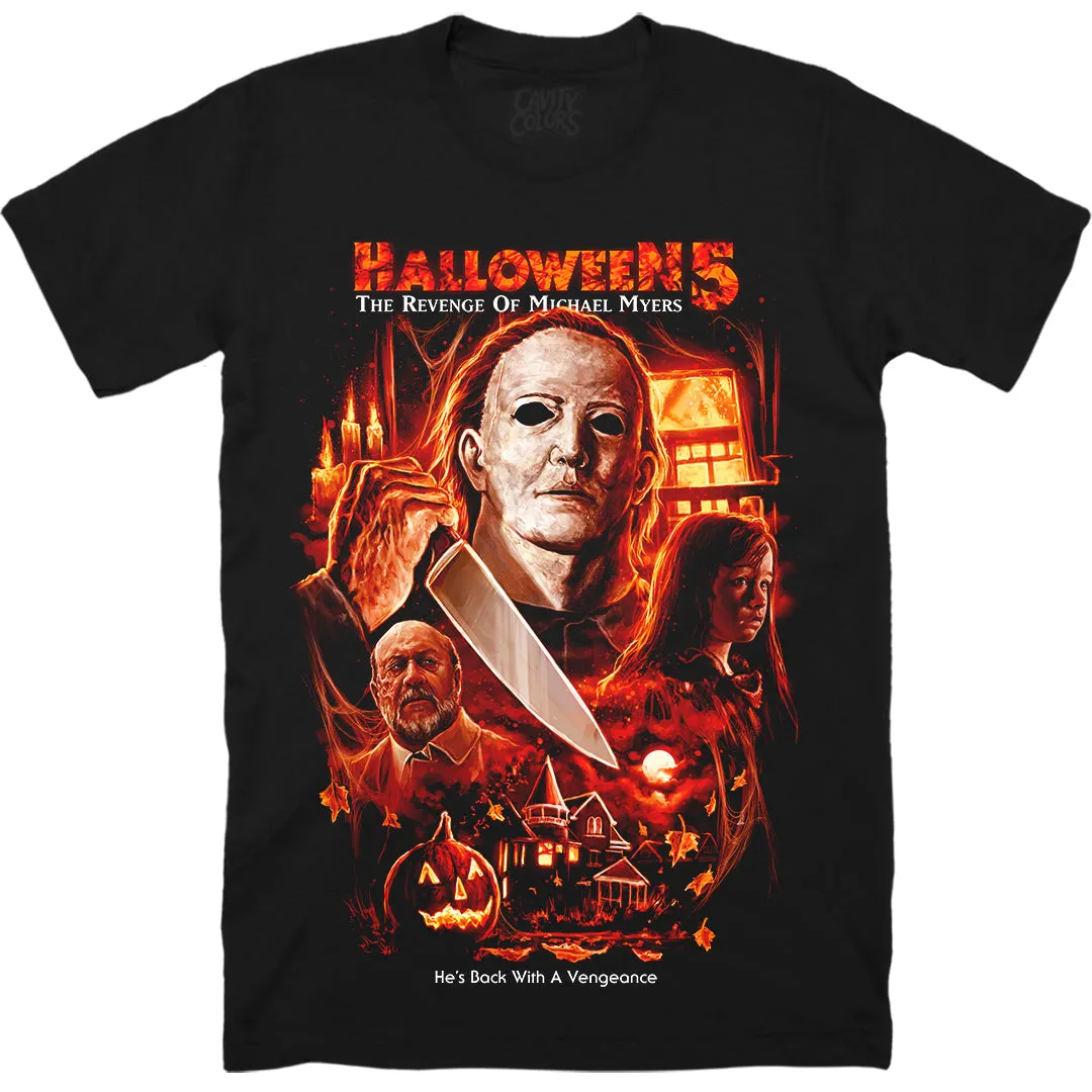 HALLOWEEN 5: THE REVENGE - T-SHIRT - LLBeanoutlets